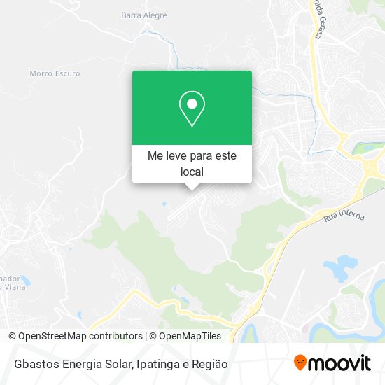 Gbastos Energia Solar mapa