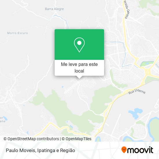 Paulo Moveis mapa