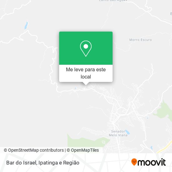 Bar do Israel mapa