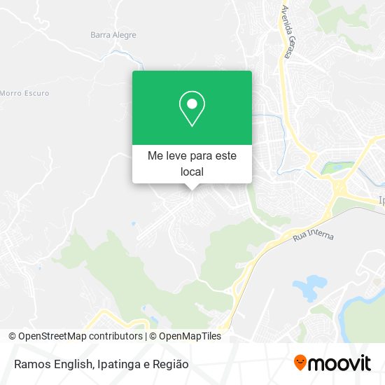 Ramos English mapa