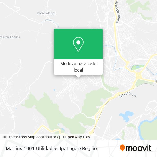 Martins 1001 Utilidades mapa