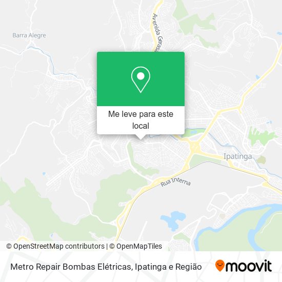 Metro Repair Bombas Elétricas mapa