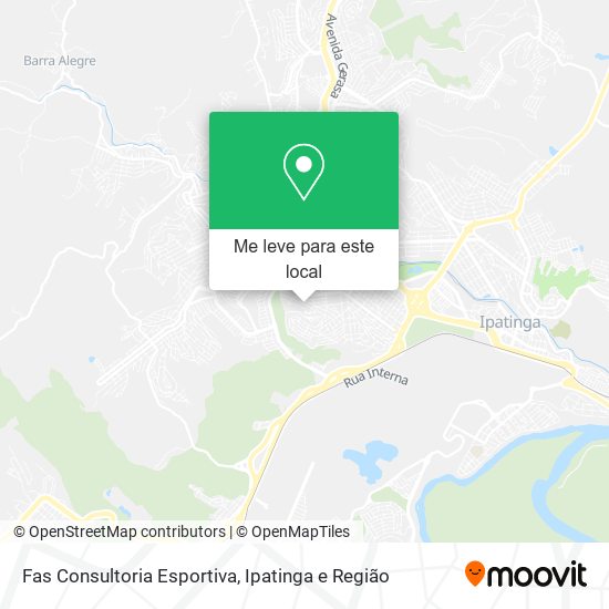 Fas Consultoria Esportiva mapa