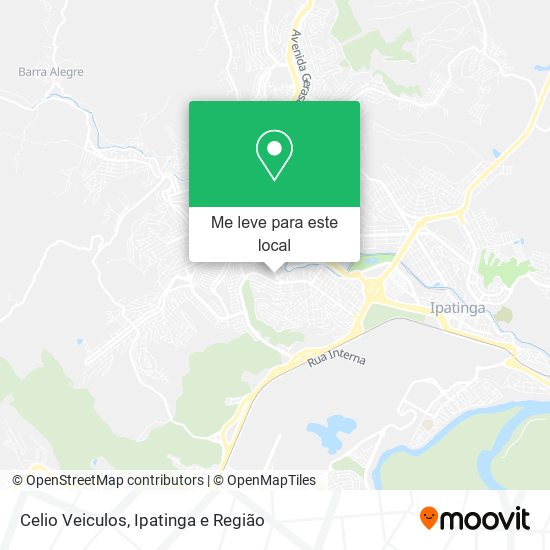 Celio Veiculos mapa