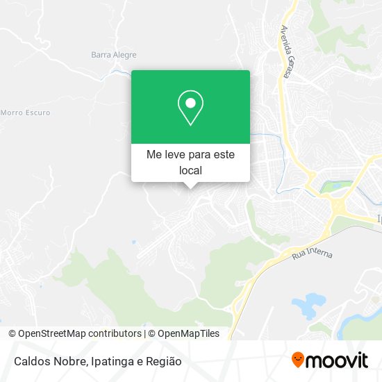 Caldos Nobre mapa