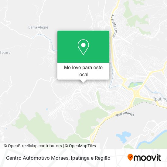 Centro Automotivo Moraes mapa