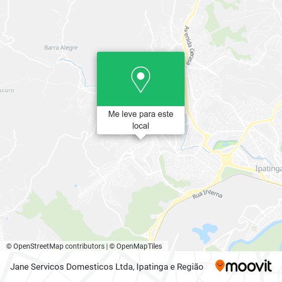 Jane Servicos Domesticos Ltda mapa