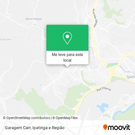 Garagem Carr mapa