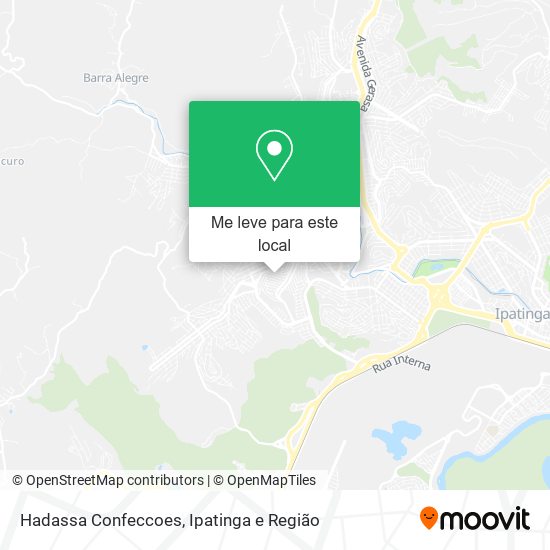 Hadassa Confeccoes mapa