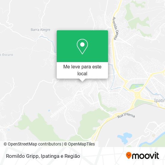 Romildo Gripp mapa