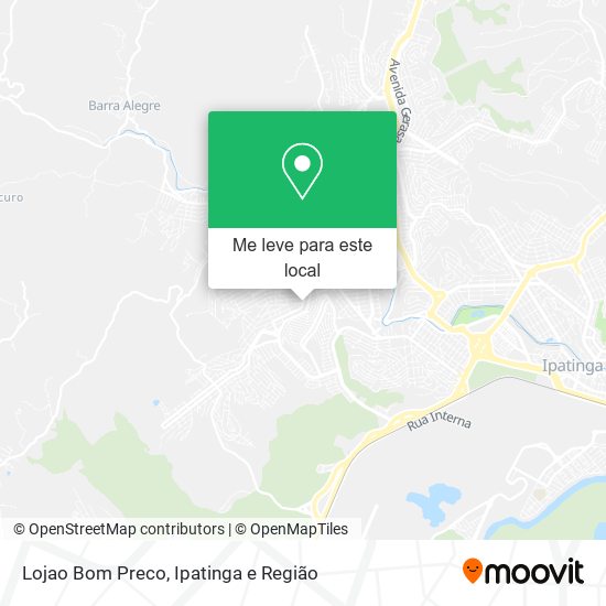 Lojao Bom Preco mapa