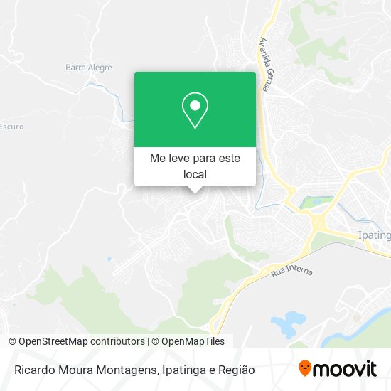 Ricardo Moura Montagens mapa