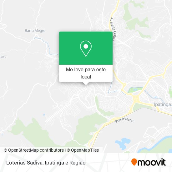 Loterias Sadiva mapa