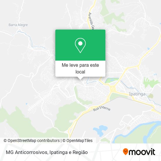 MG Anticorrosivos mapa