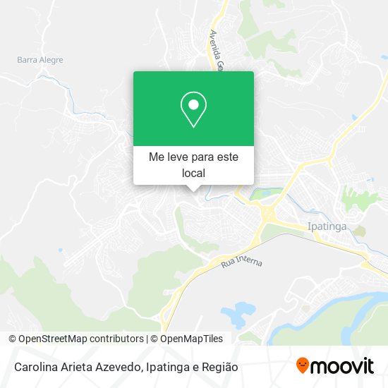 Carolina Arieta Azevedo mapa