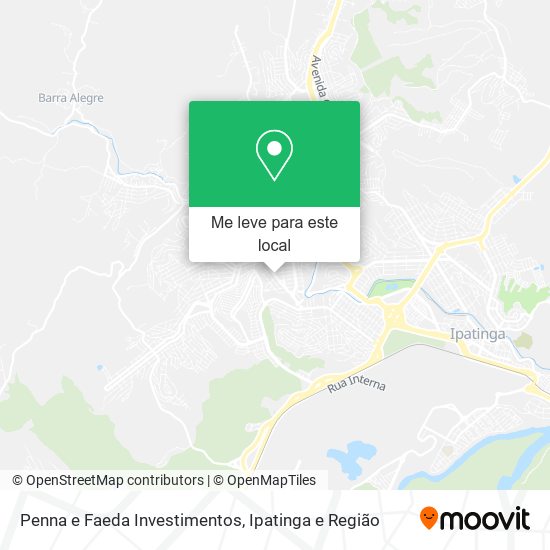 Penna e Faeda Investimentos mapa