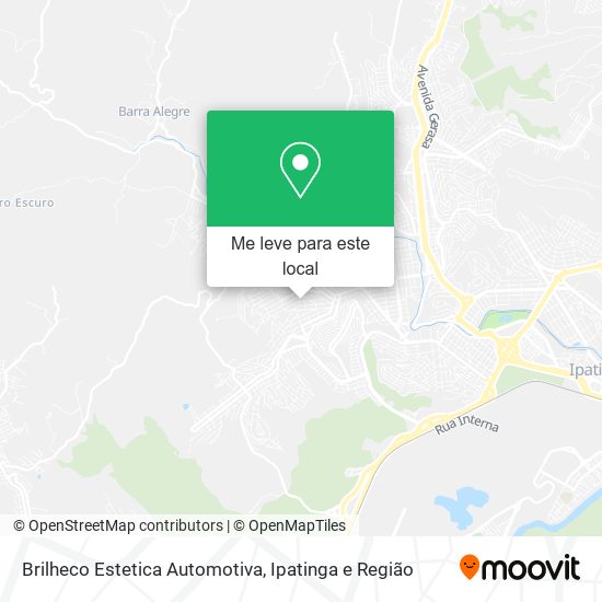 Brilheco Estetica Automotiva mapa