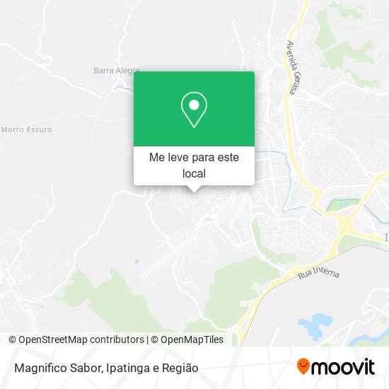 Magnifico Sabor mapa