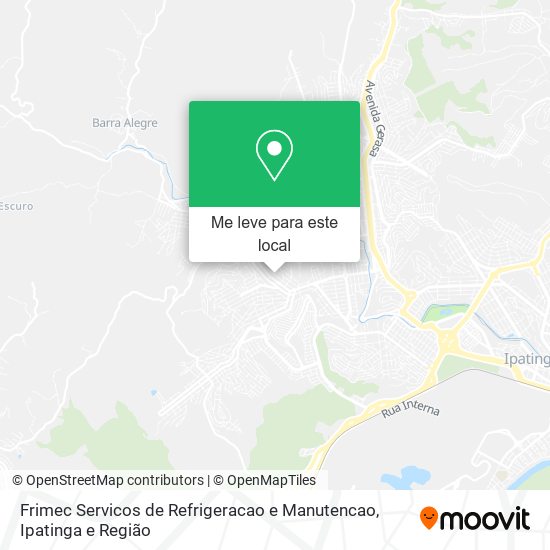 Frimec Servicos de Refrigeracao e Manutencao mapa