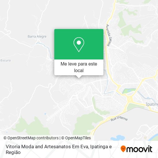 Vitoria Moda and Artesanatos Em Eva mapa