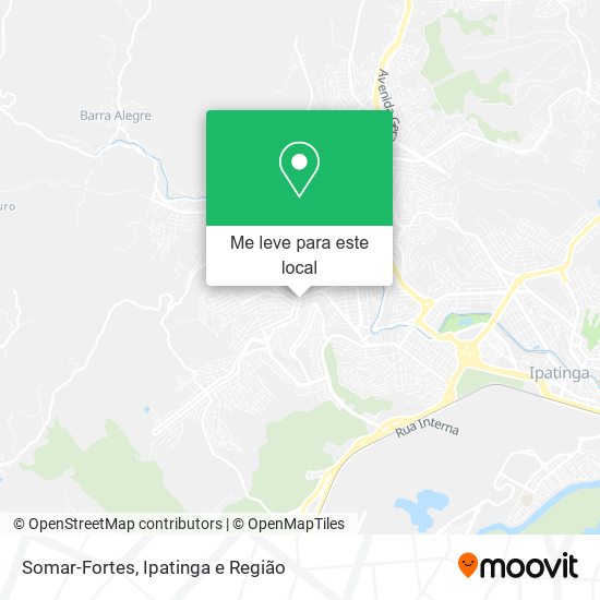 Somar-Fortes mapa