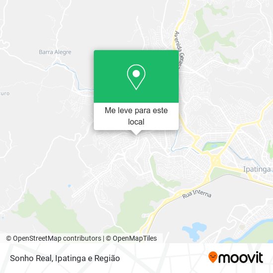 Sonho Real mapa