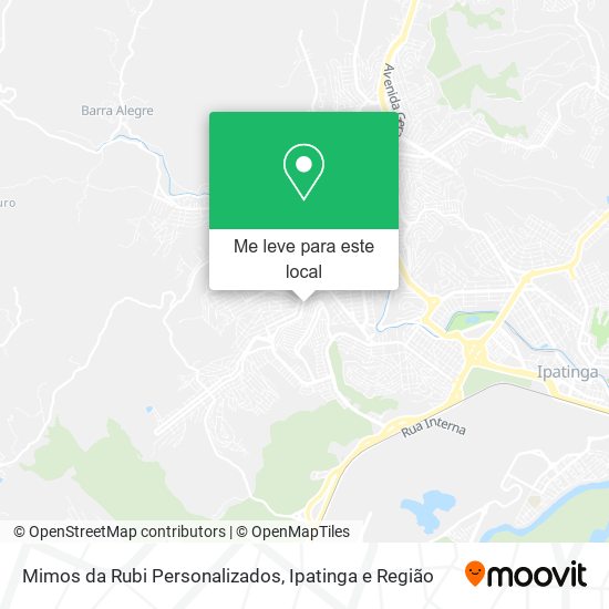 Mimos da Rubi Personalizados mapa