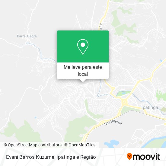 Evani Barros Kuzume mapa