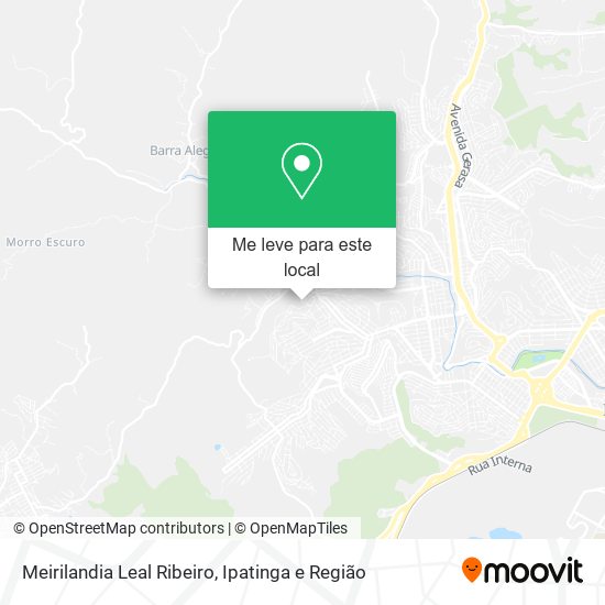 Meirilandia Leal Ribeiro mapa