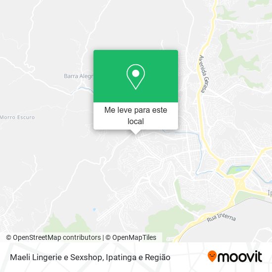 Maeli Lingerie e Sexshop mapa