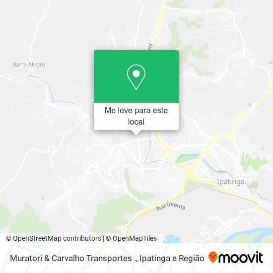 Muratori & Carvalho Transportes . mapa