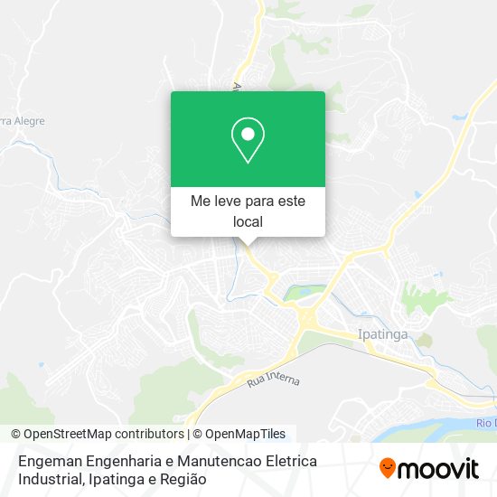 Engeman Engenharia e Manutencao Eletrica Industrial mapa