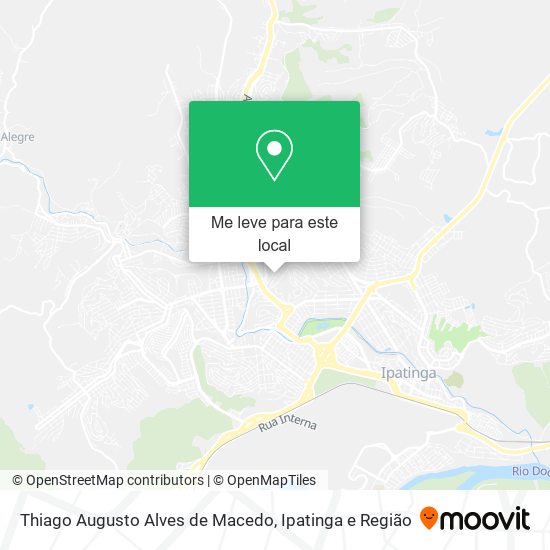 Thiago Augusto Alves de Macedo mapa