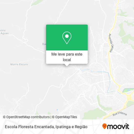 Escola Floresta Encantada mapa