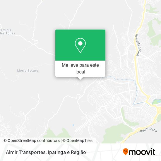 Almir Transportes mapa