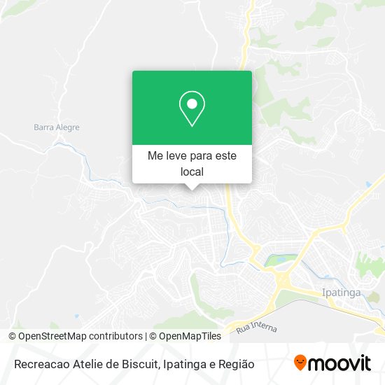 Recreacao Atelie de Biscuit mapa