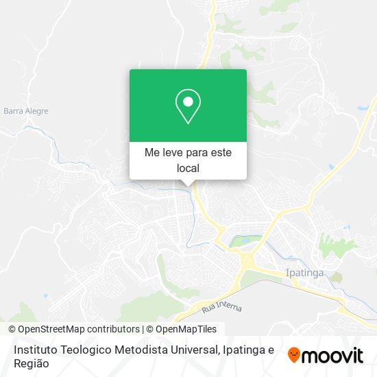 Instituto Teologico Metodista Universal mapa