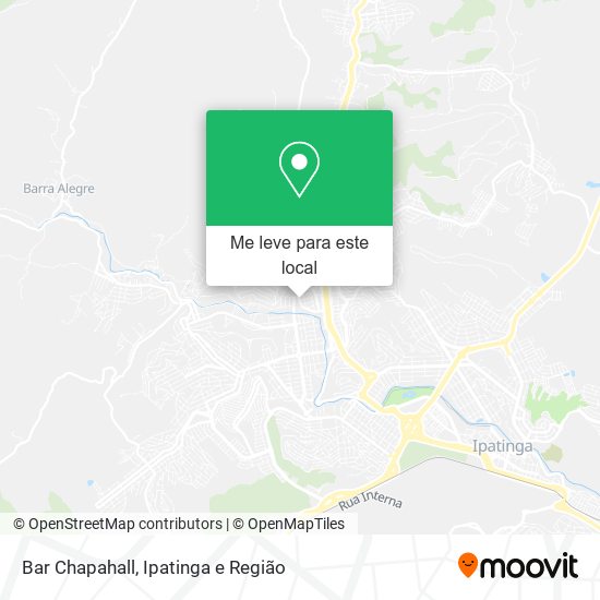 Bar Chapahall mapa