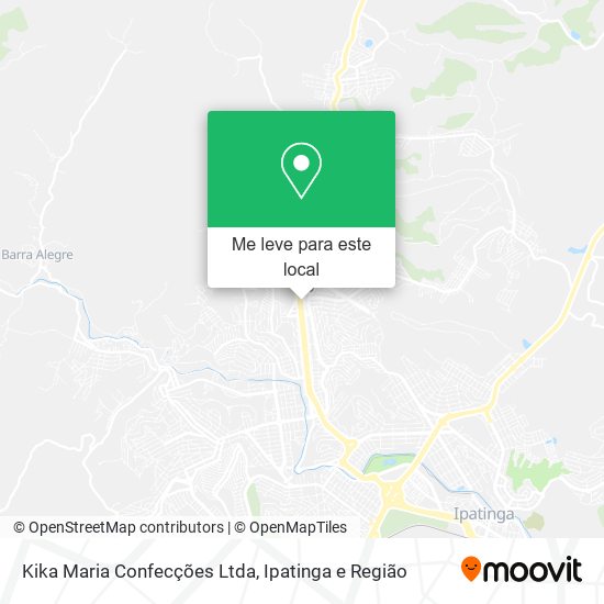 Kika Maria Confecções Ltda mapa