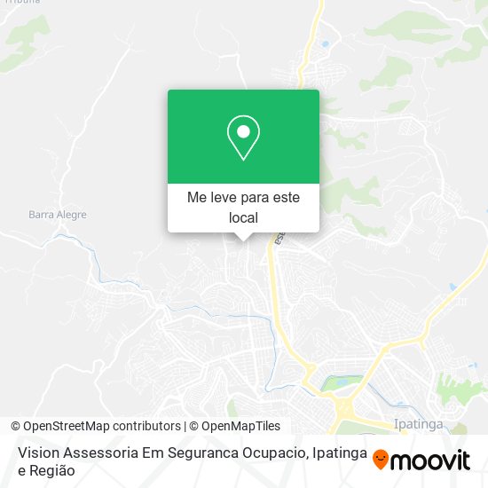 Vision Assessoria Em Seguranca Ocupacio mapa