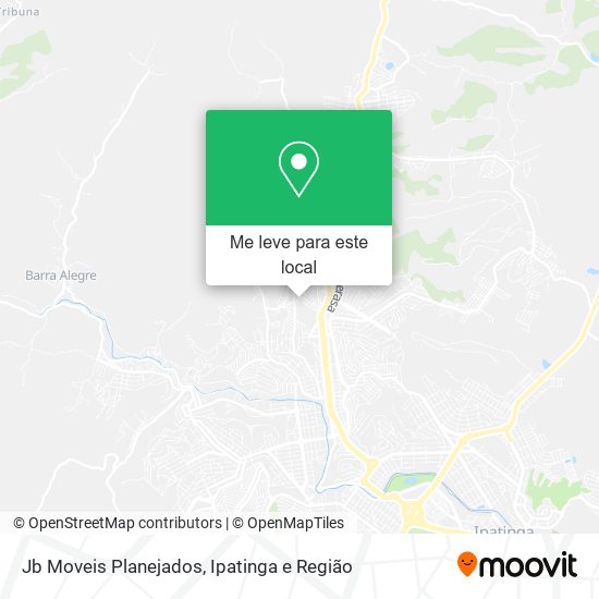 Jb Moveis Planejados mapa