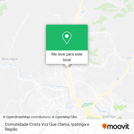 Comunidade Crista Voz Que Clama mapa