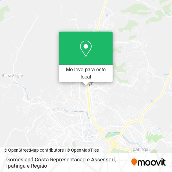 Gomes and Costa Representacao e Assessori mapa