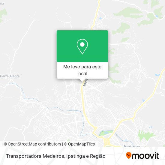 Transportadora Medeiros mapa