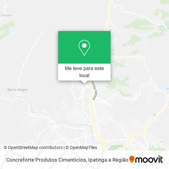 Concreforte Produtos Cimenticios mapa