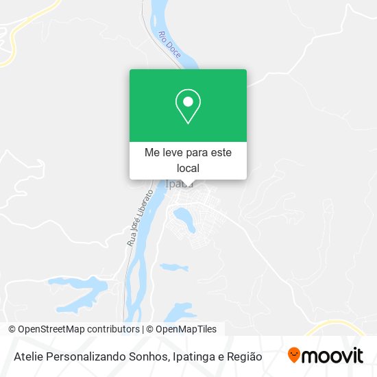 Atelie Personalizando Sonhos mapa