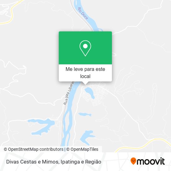 Divas Cestas e Mimos mapa