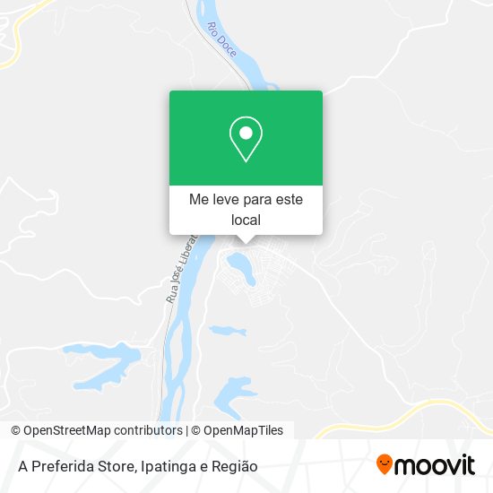 A Preferida Store mapa