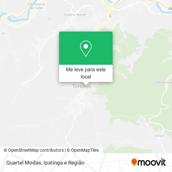 Quartel Modas mapa