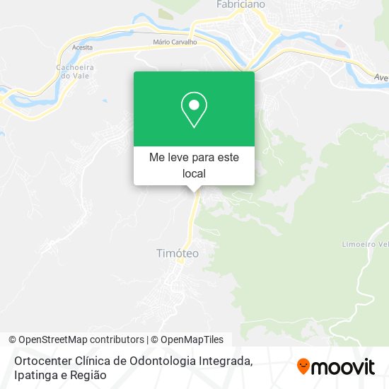 Ortocenter Clínica de Odontologia Integrada mapa